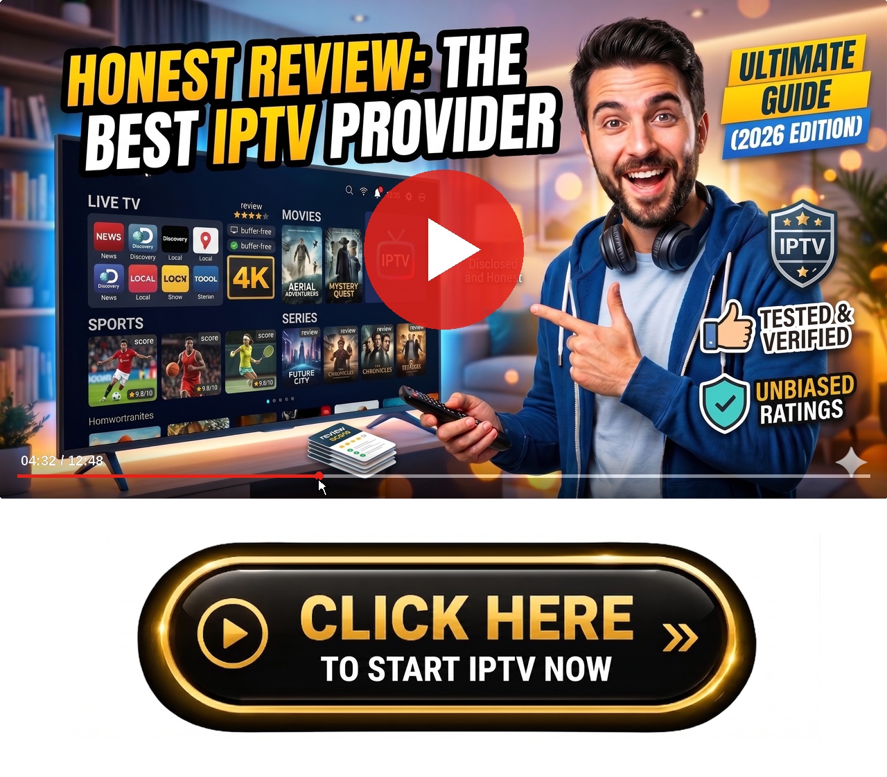Best IPTV Provider for Smart TV in the UK and USA 2026